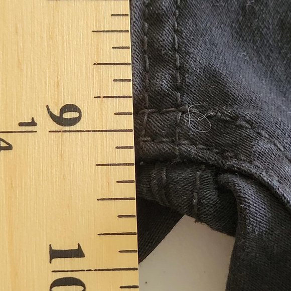Hype Black Denim Skinny Jeans Women Size 9 - Picture 4 of 10